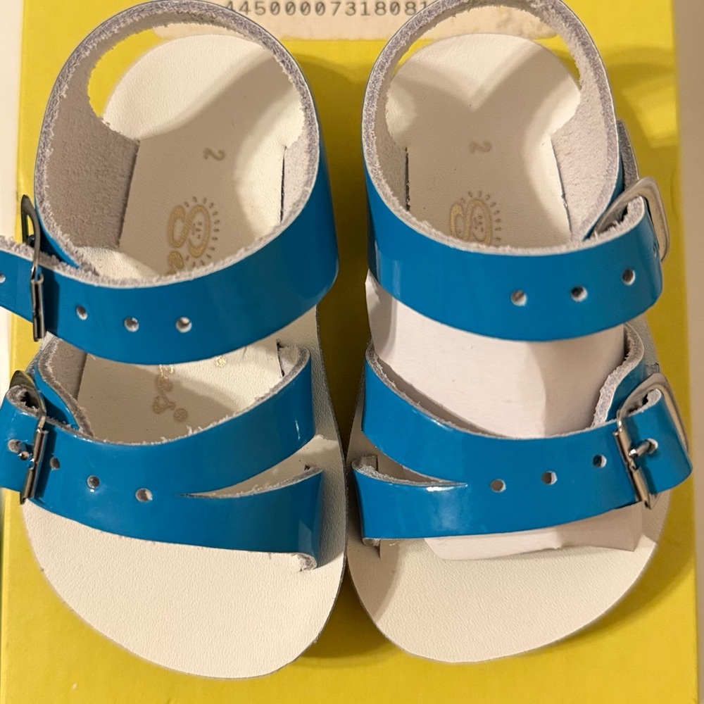 Chic Blue Kids Sandals